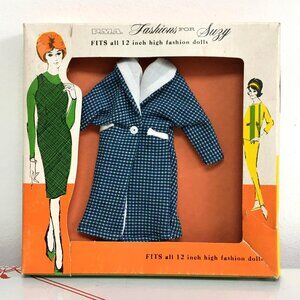 Vintage PMA "Fashions for Suzy" Dress Coat for 12" High Fashion Dolls